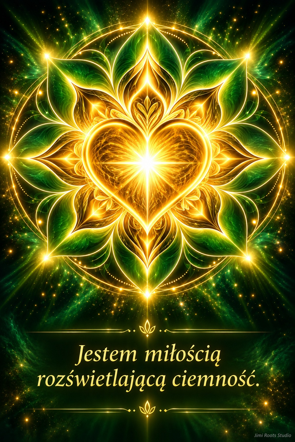 Jestem miłością rozświetlającą ciemność
